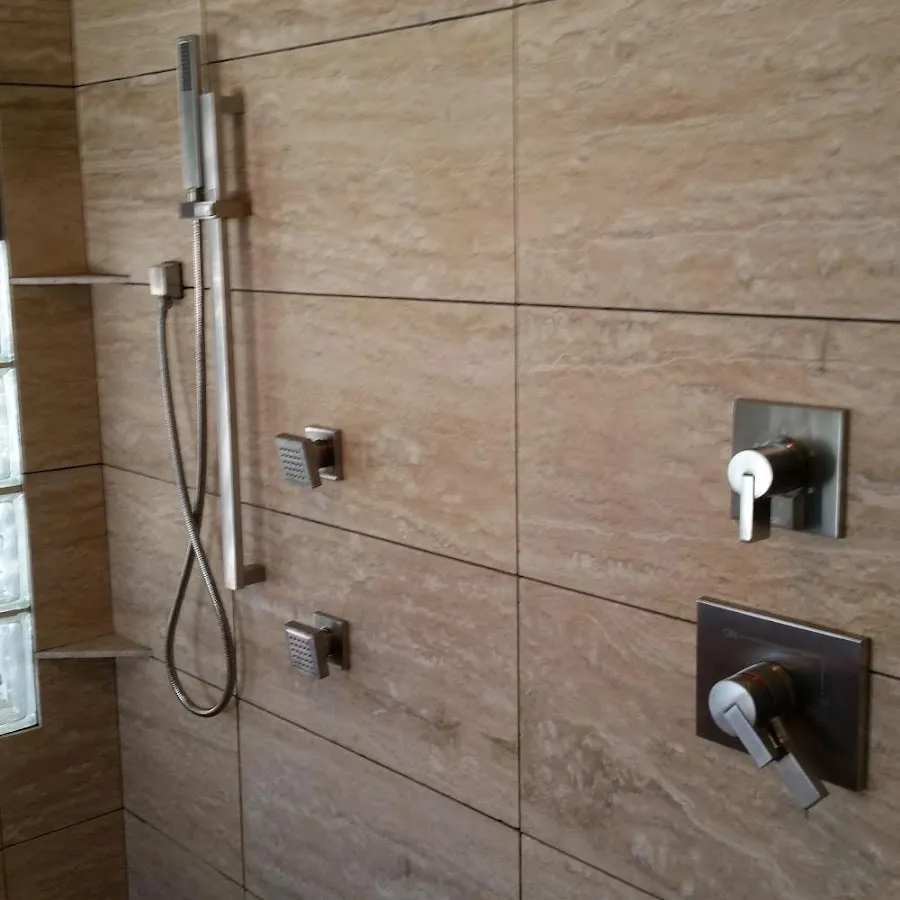 Shower fixture installation for Gas Line Repair in Columbus